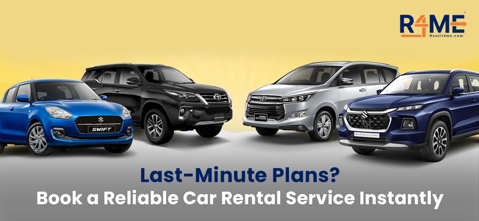 Last-Minute Plans? Book a Reliable Car Rental Service Instantly