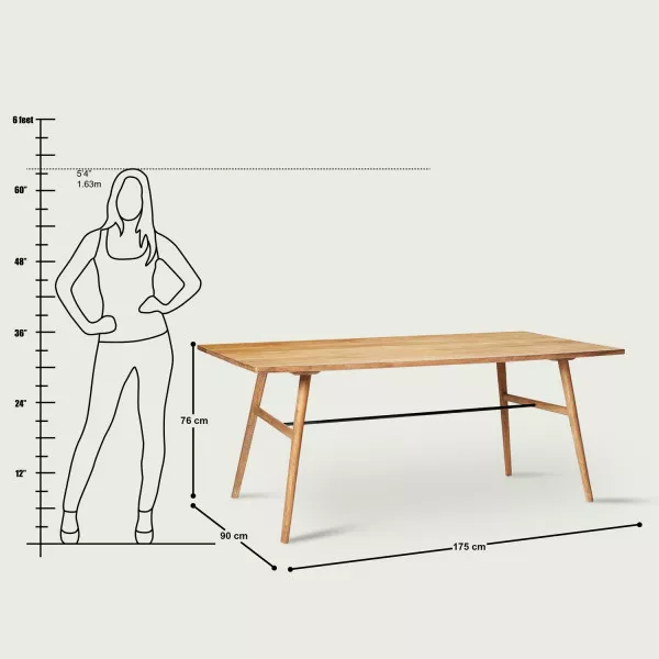 Eli Kleir Luxury Dining Table - 4, 6 & 8 Seater/All Sizes on rent