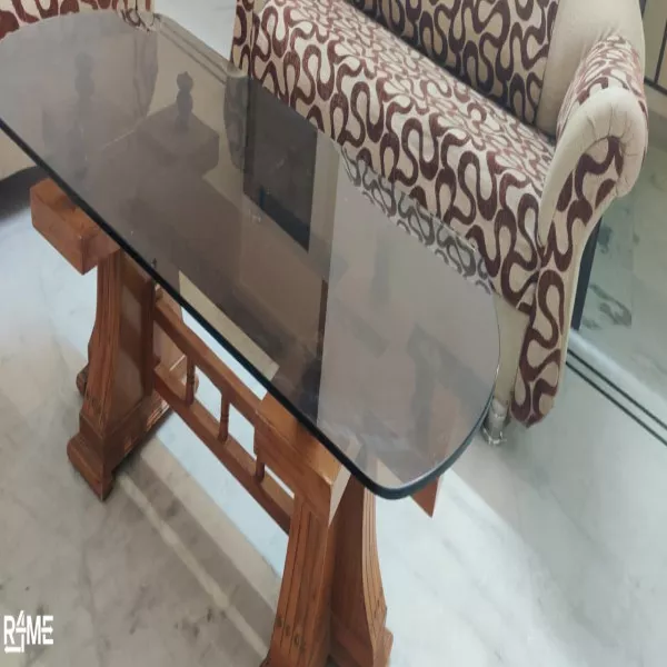 Six Seater Sofa With Table on rent