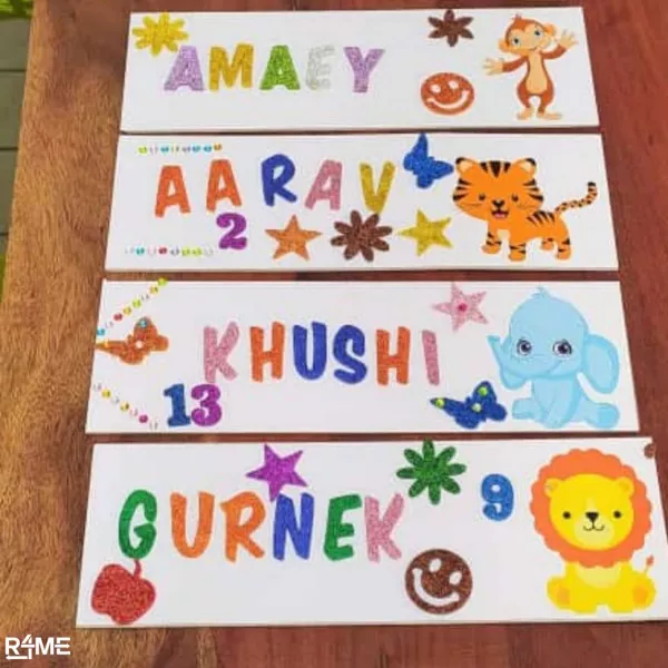 Name Plate Making on rent