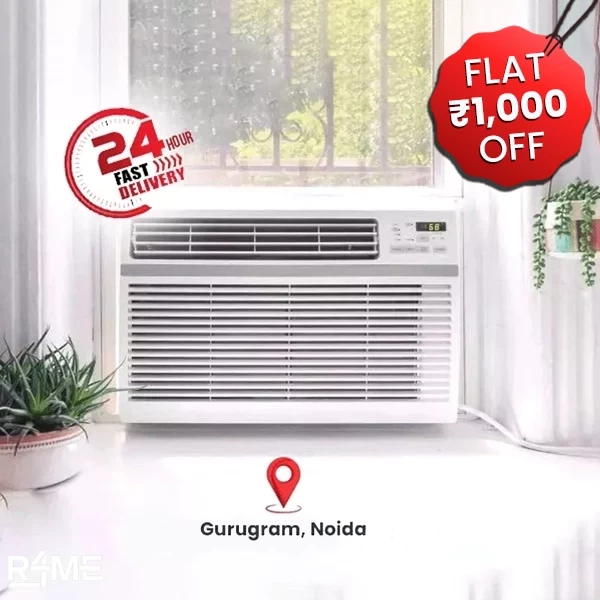 Window AC 1 Ton Express Delivery on rent